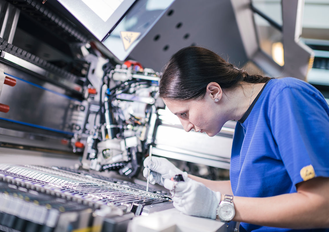 SMT assembly Kontron Austria Ebbs